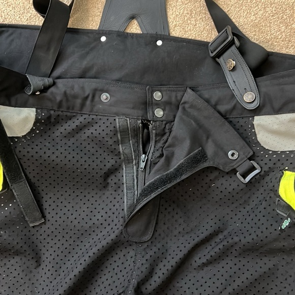 Big &Tall Men’s Motorcycle Pants w/suspenders - Picture 9 of 14